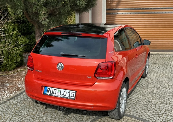 Volkswagen Polo cena 18500 przebieg: 173100, rok produkcji 2010 z Bolesławiec małe 596